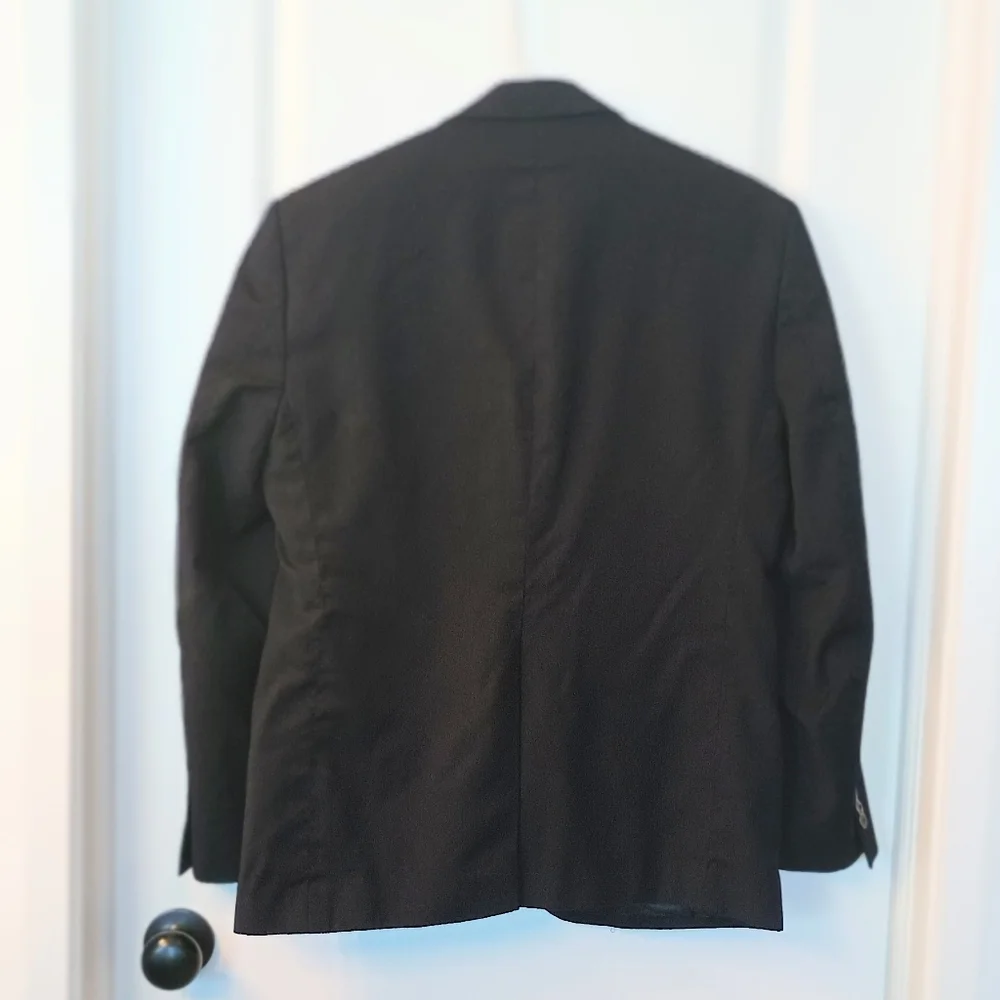 Men's Joseph & Feiss Navy Blue Blazer - Size 38 Short Classic Fit - 100% Wool